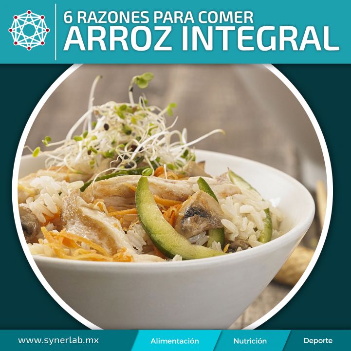 6 razones para comer arroz integral 